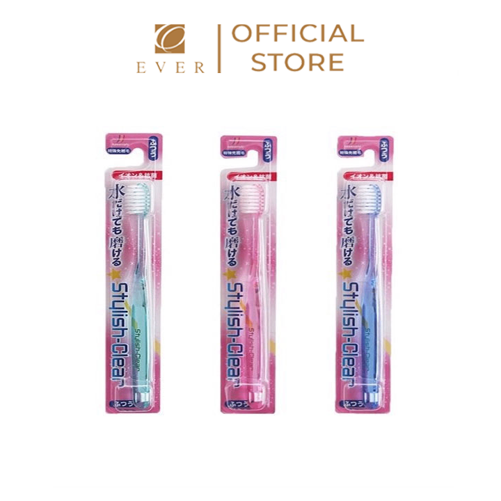 KAWANISHI_Bàn chải đánh răng người lớn loại cứng vừa 18cm