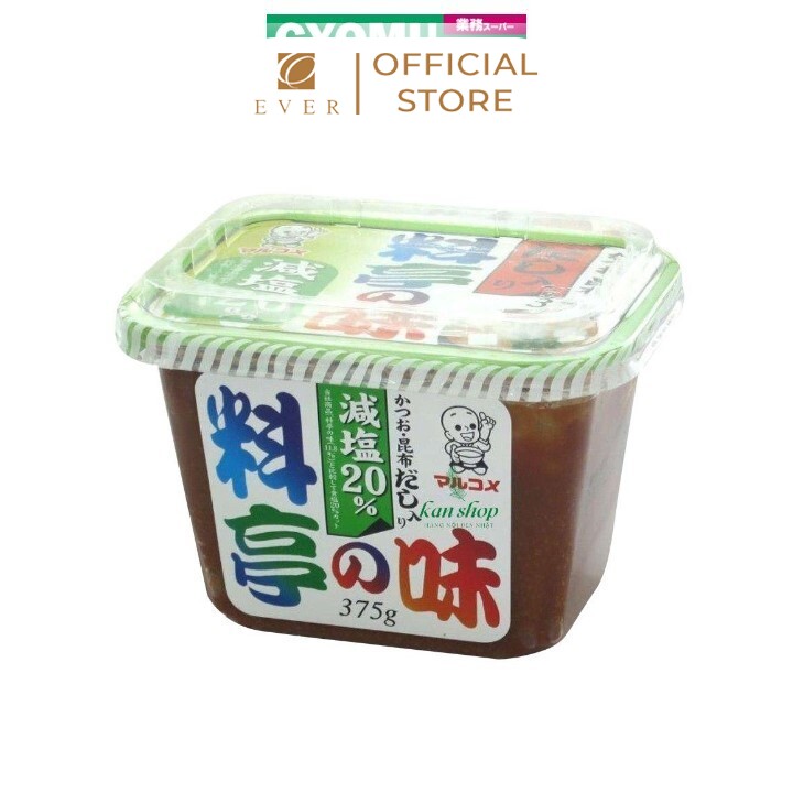 MARUKOME_Tương miso giảm muối 375g