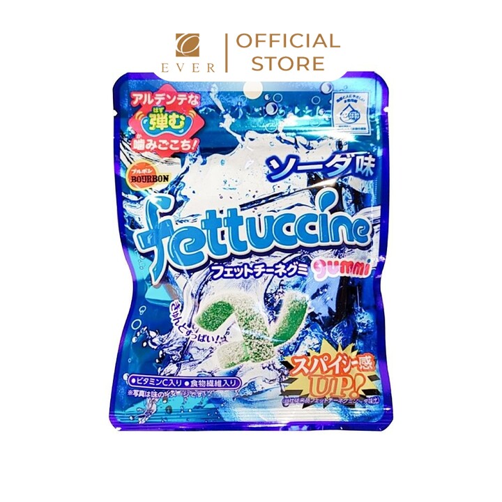 BOURBON_Kẹo dẻo Fettuccine vị soda chua 50g